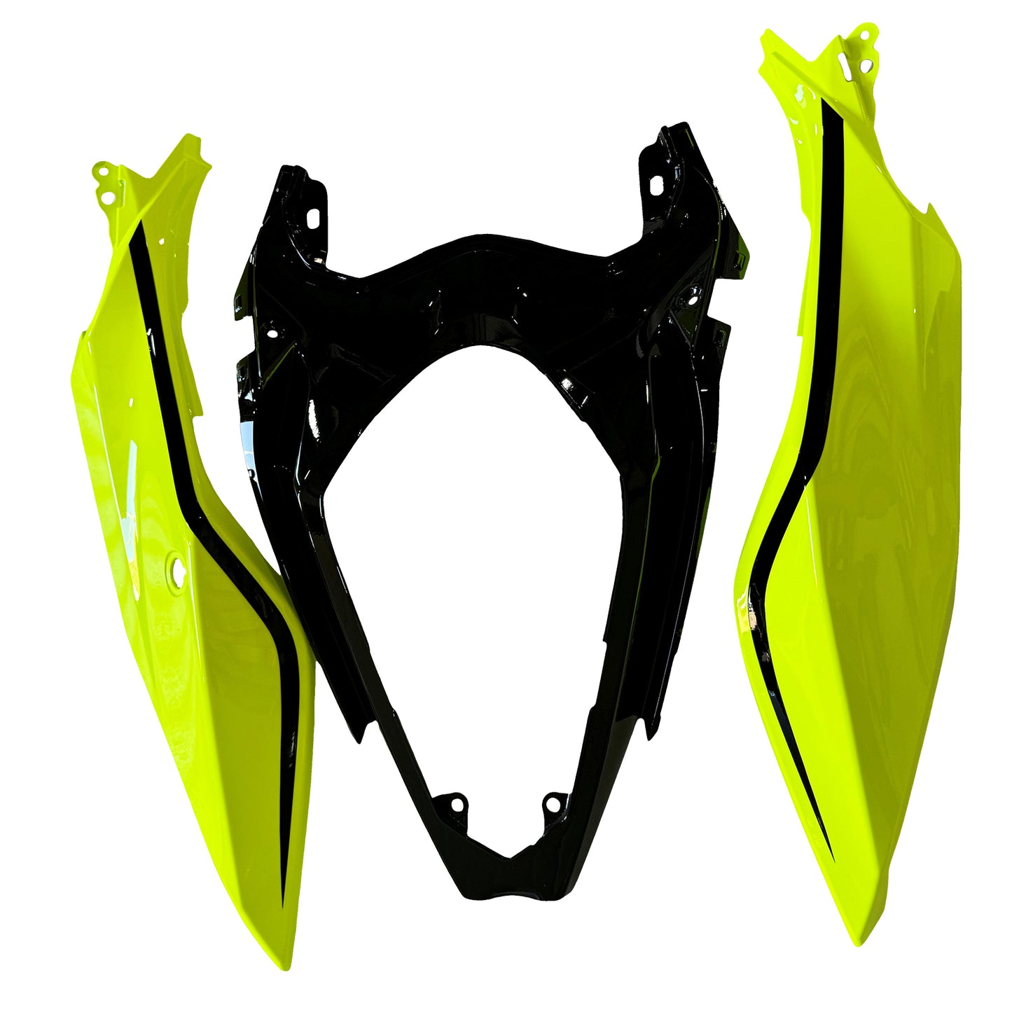 Amotopart Kawasaki EX400 Ninja400 2018-2023 Kit Carenatura Carrozzeria Plastica ABS