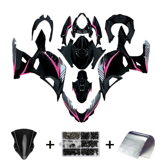 Amotopart Kawasaki EX400 Ninja400 2018-2023 Kit Carenatura Carrozzeria Plastica ABS