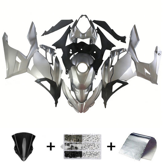 Amotopart Kawasaki EX400/Ninja400 2018-2023 Kit Carena Carrozzeria Plastica ABS