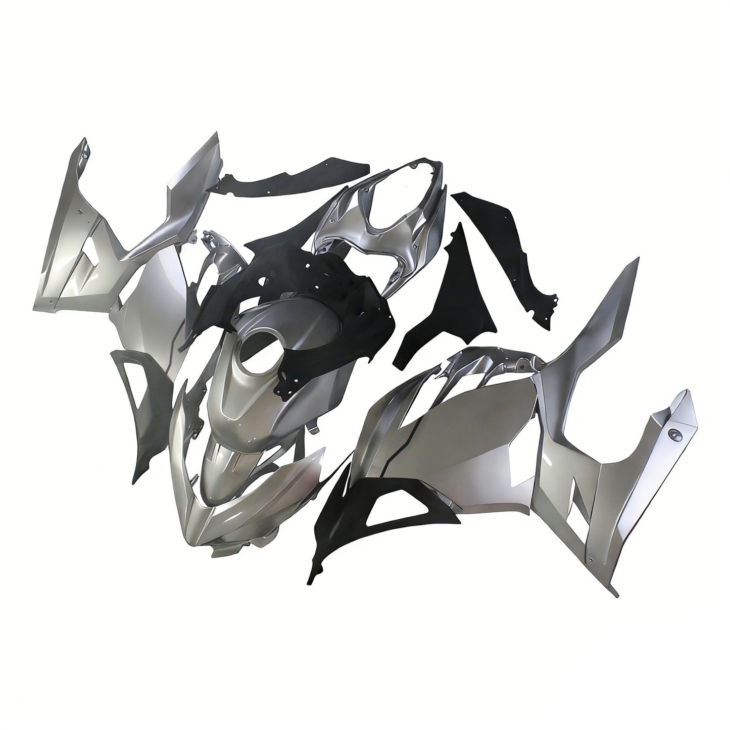 Amotopart Kawasaki EX400/Ninja400 2018-2023 Kit Carena Carrozzeria Plastica ABS