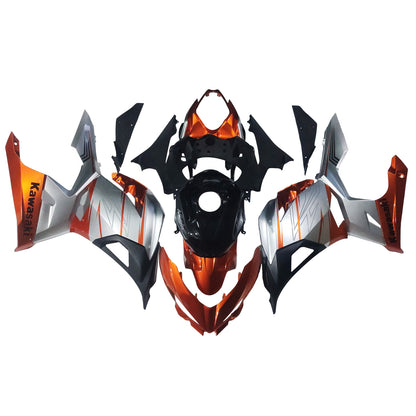 Amotopart Kawasaki EX400/Ninja400 2018-2023 Kit Carenatura Carrozzeria Plastica ABS