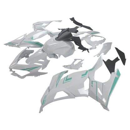 Amotopart Kawasaki EX400/Ninja400 2018-2023 Kit Carena Carrozzeria Plastica ABS