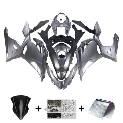 Amotopart Kawasaki EX400/Ninja400 2018-2023 Kit Carena Carrozzeria Plastica ABS