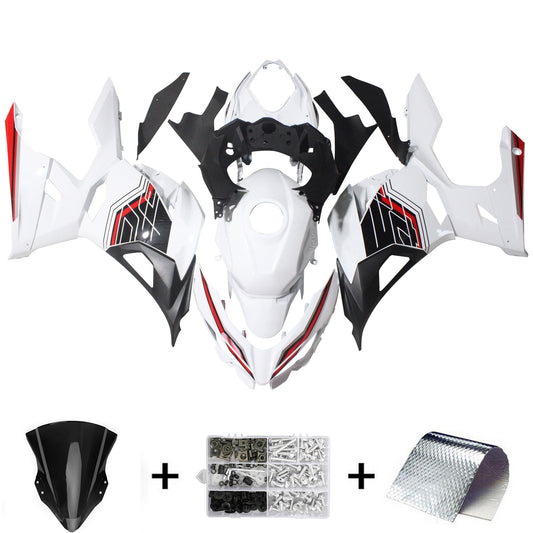 Amotopart Kawasaki EX400/Ninja400 2018-2023 Kit Carena Carrozzeria Plastica ABS
