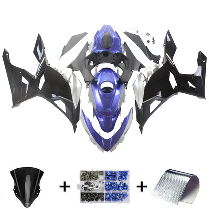 Amotopart Kawasaki EX400/Ninja400 2018-2023 Kit Carena Carrozzeria Plastica ABS