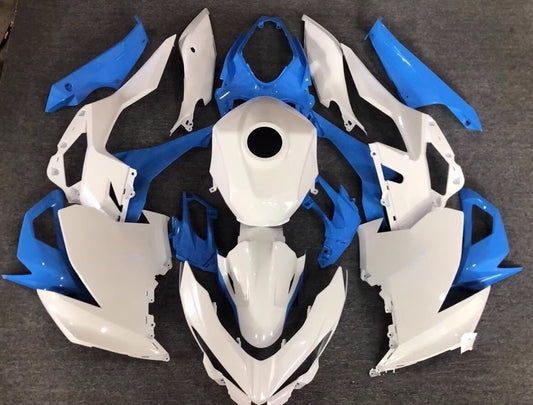 Amotopart Kawasaki EX400/Ninja400 2018-2023 Kit Carena Carrozzeria Plastica ABS