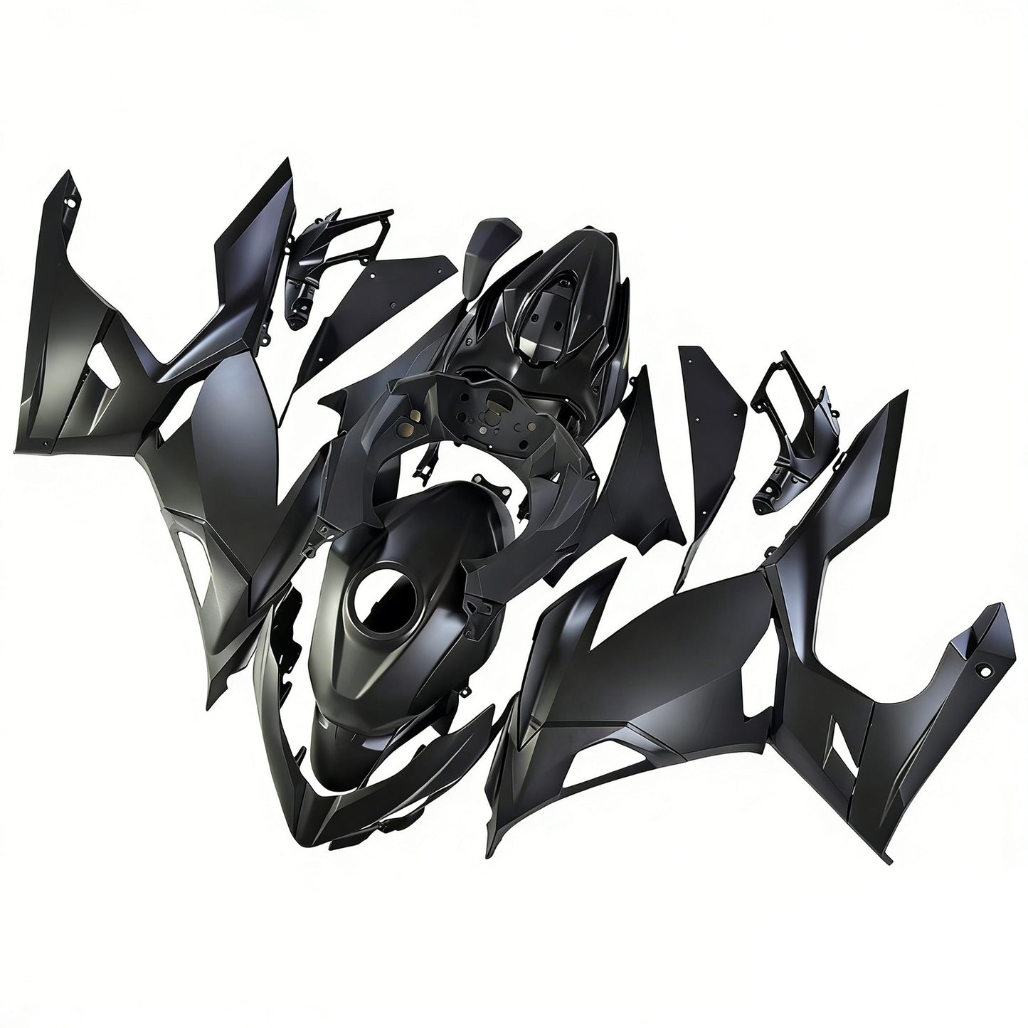 Amotopart Kawasaki EX400/Ninja400 2018-2023 Kit Carena Carrozzeria Plastica ABS