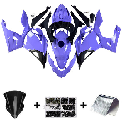 Kit carenatura iniezione in plastica ABS adatto per Kawasaki EX400 Ninja400 2018-2024