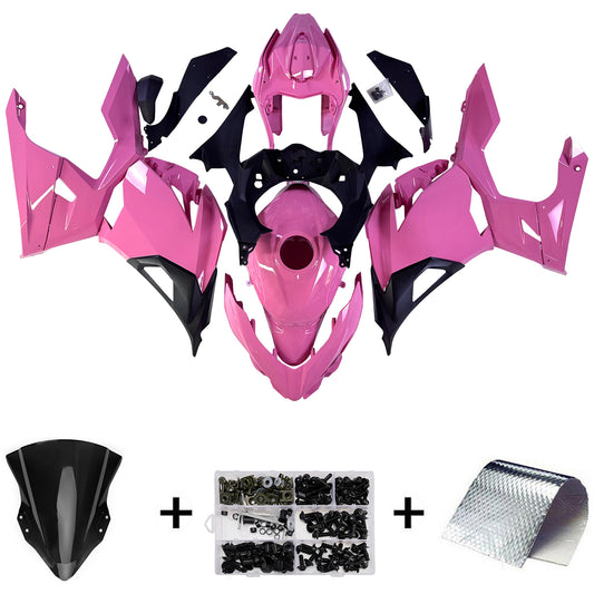 Kit carenatura iniezione in plastica ABS adatto per Kawasaki EX400 Ninja400 2018-2024