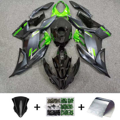 Kit carenatura iniezione in plastica ABS adatto per Kawasaki EX400 Ninja400 2018-2024
