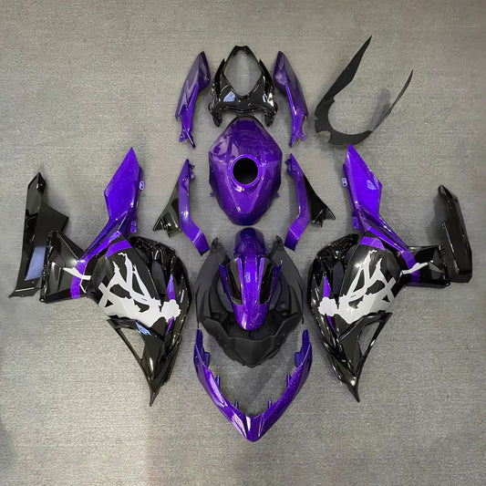 Kit carenatura iniezione in plastica ABS adatto per Kawasaki EX400 Ninja400 2018-2024