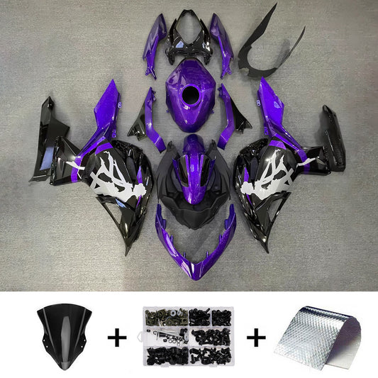 Kit carenatura iniezione in plastica ABS adatto per Kawasaki EX400 Ninja400 2018-2024