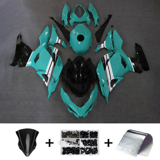 Kit carenatura iniezione in plastica ABS adatto per Kawasaki EX400 Ninja400 2018-2024