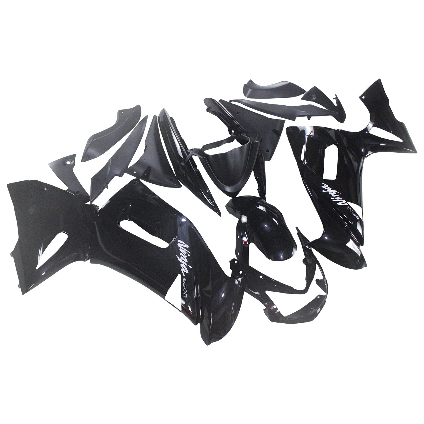 Kit Carena in Plastica per Kawasaki Ninja 650 ER-6F EX650 2006-2008 02# Generico