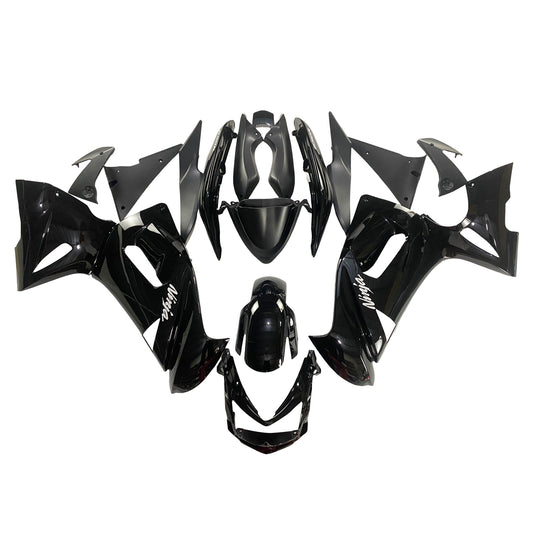 Amotopart Kawasaki 2006-2008 ER6F/NINJA650 KIT FAMERA DELLA GLOSS BLACO