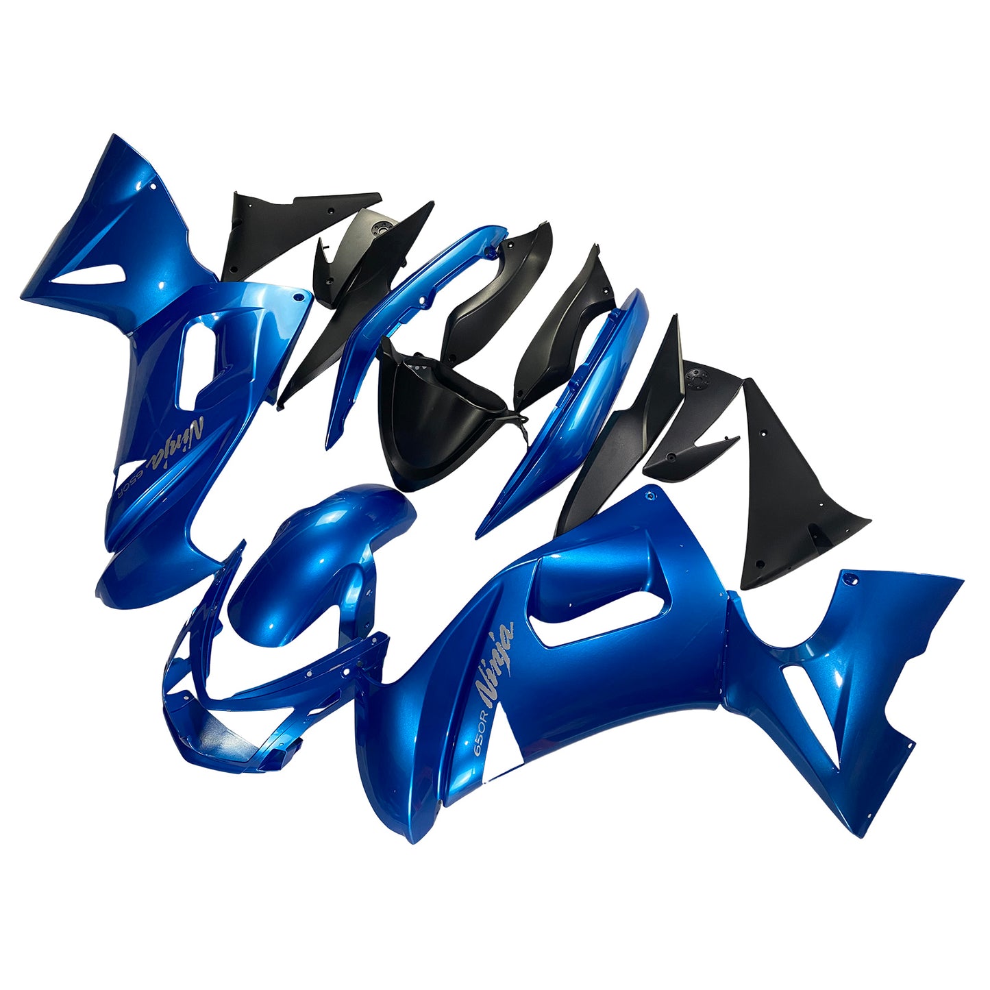 Amotopart Kawasaki 2006-2008 ER6F/NINJA650 Blue Tearing Kit