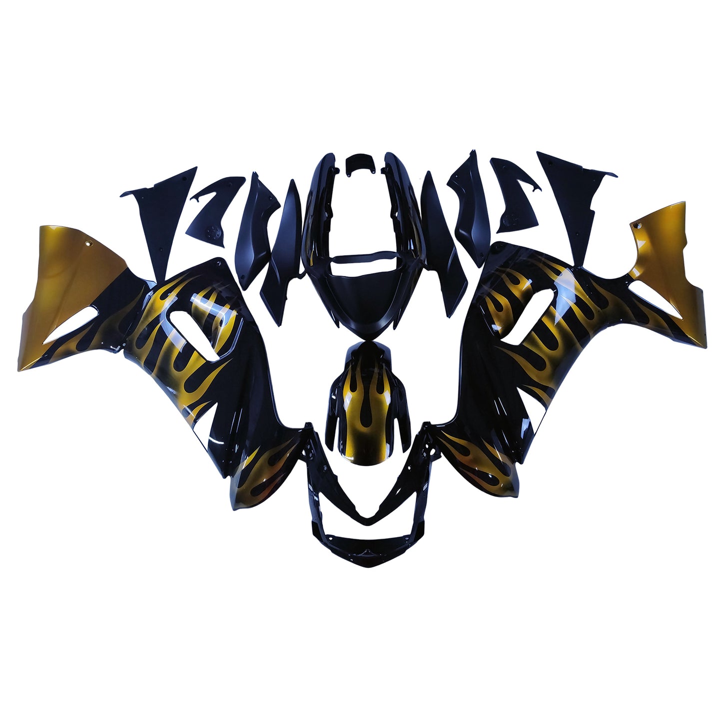 2006-2008 Kawasaki ER6F/Ninja650 Kit carenatura iniezione Carrozzeria Plastica ABS