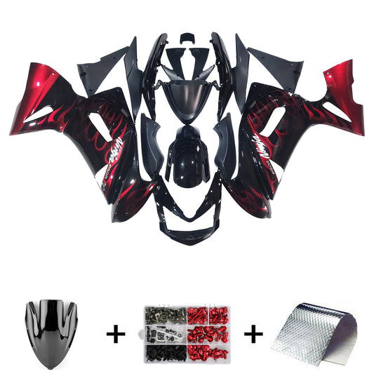 2006-2008 Kawasaki ER6F/Ninja650 Kit carenatura iniezione Carrozzeria Plastica ABS
