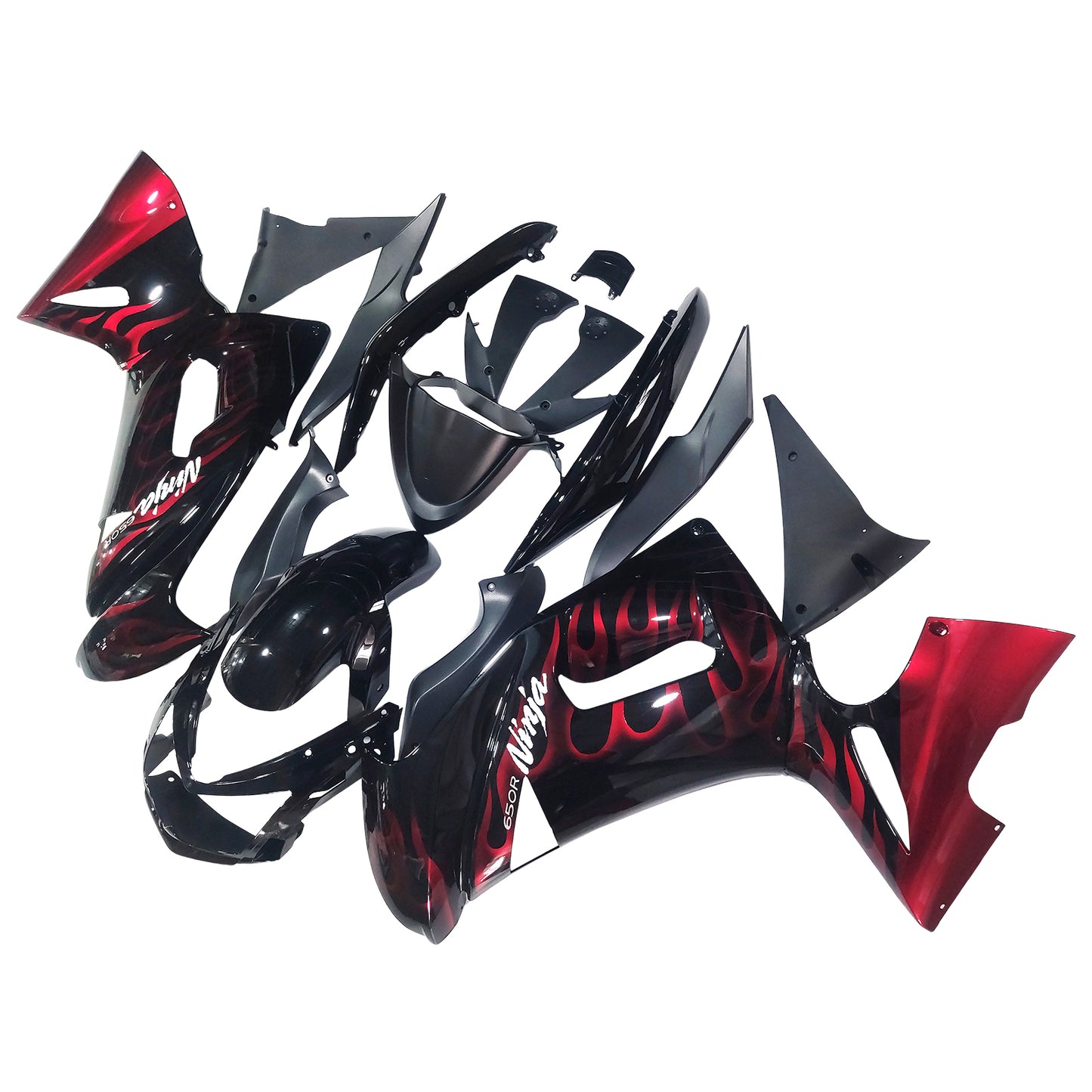 2006-2008 Kawasaki ER6F/Ninja650 Kit carenatura iniezione Carrozzeria Plastica ABS