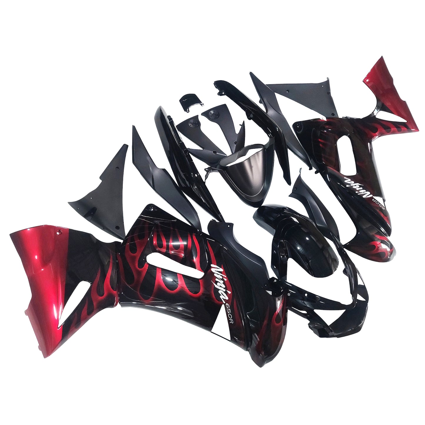 2006-2008 Kawasaki ER6F/Ninja650 Kit carenatura iniezione Carrozzeria Plastica ABS