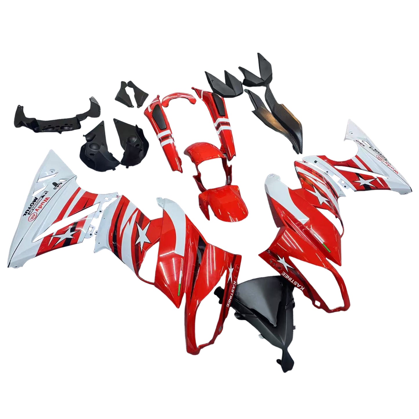 Kit carena iniezione plastica Kawasaki Ninja 650 ER-6F EX650 2009-2011