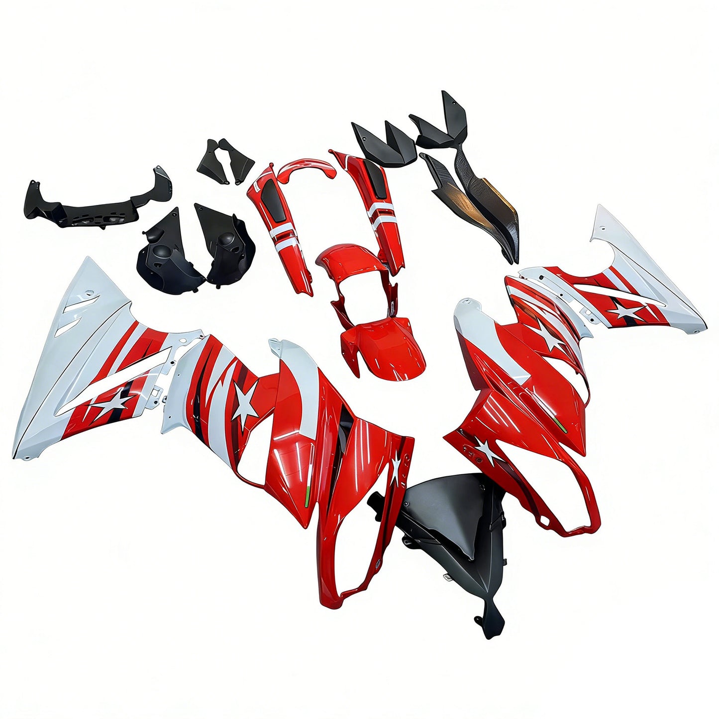Kit carena iniezione plastica Kawasaki Ninja 650 ER-6F EX650 2009-2011