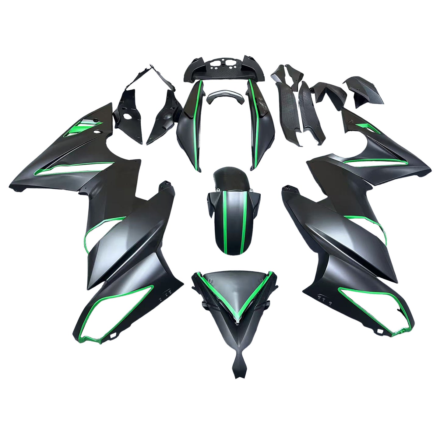 Kit carena iniezione plastica Kawasaki Ninja 650 ER-6F EX650 2009-2011