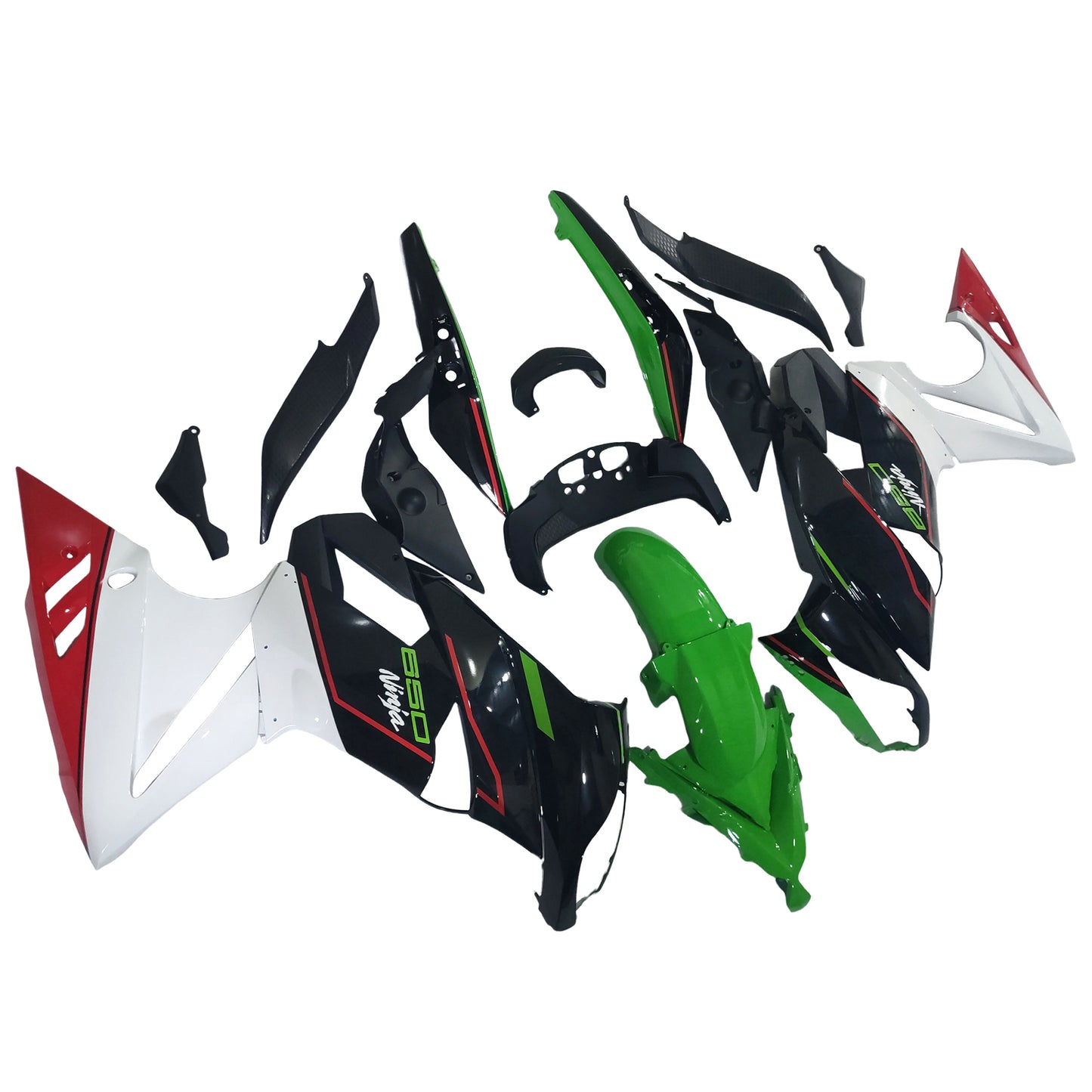 Kit carenatura iniezione plastica Kawasaki Ninja 650 ER-6F EX650 2009-2011 04#