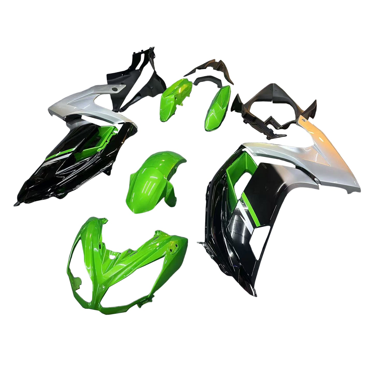 Kit Carena in Plastica per Kawasaki Ninja 650 ER-6F EX650 2012-2016 03# Generico