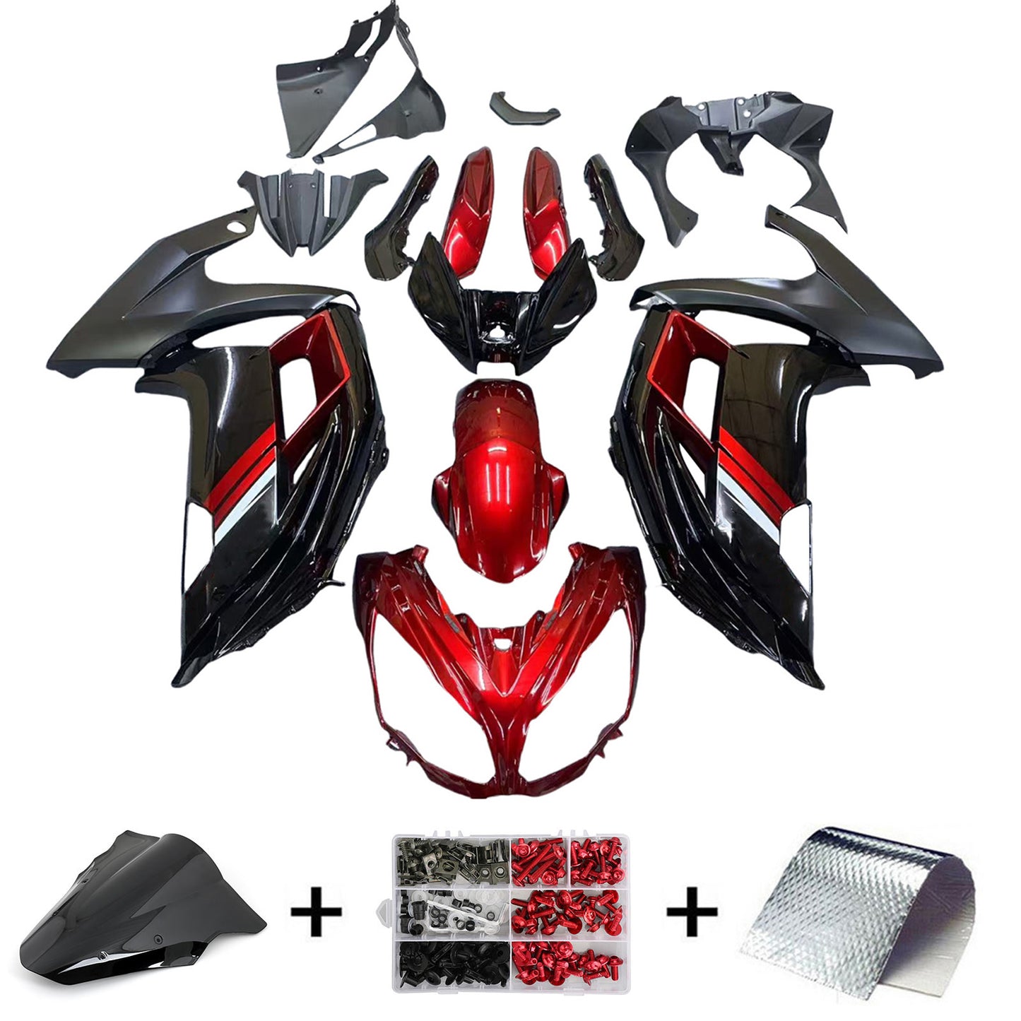 Kit Carenatura Per Kawasaki ER6F/Ninja650 2012-2016 Generico