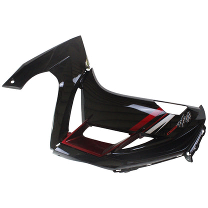 Amotopart 2012-2016 Kawasaki Ninjia 650 Kit di rivestimento nero rosso