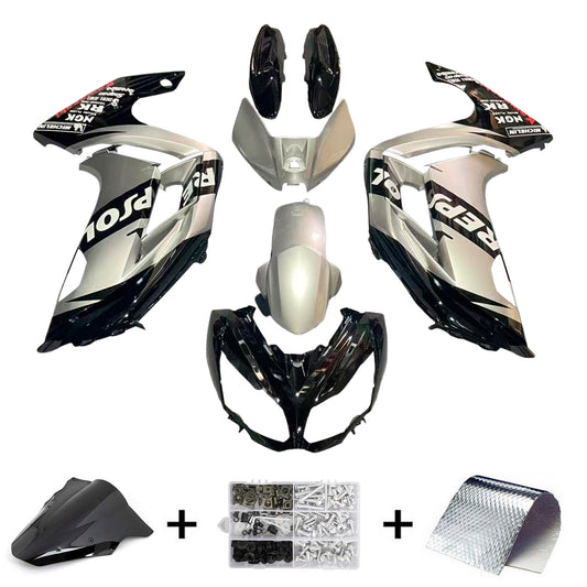 Amotopart 2012-2016 kit di spostamento a sliver kawasaki ninja 650