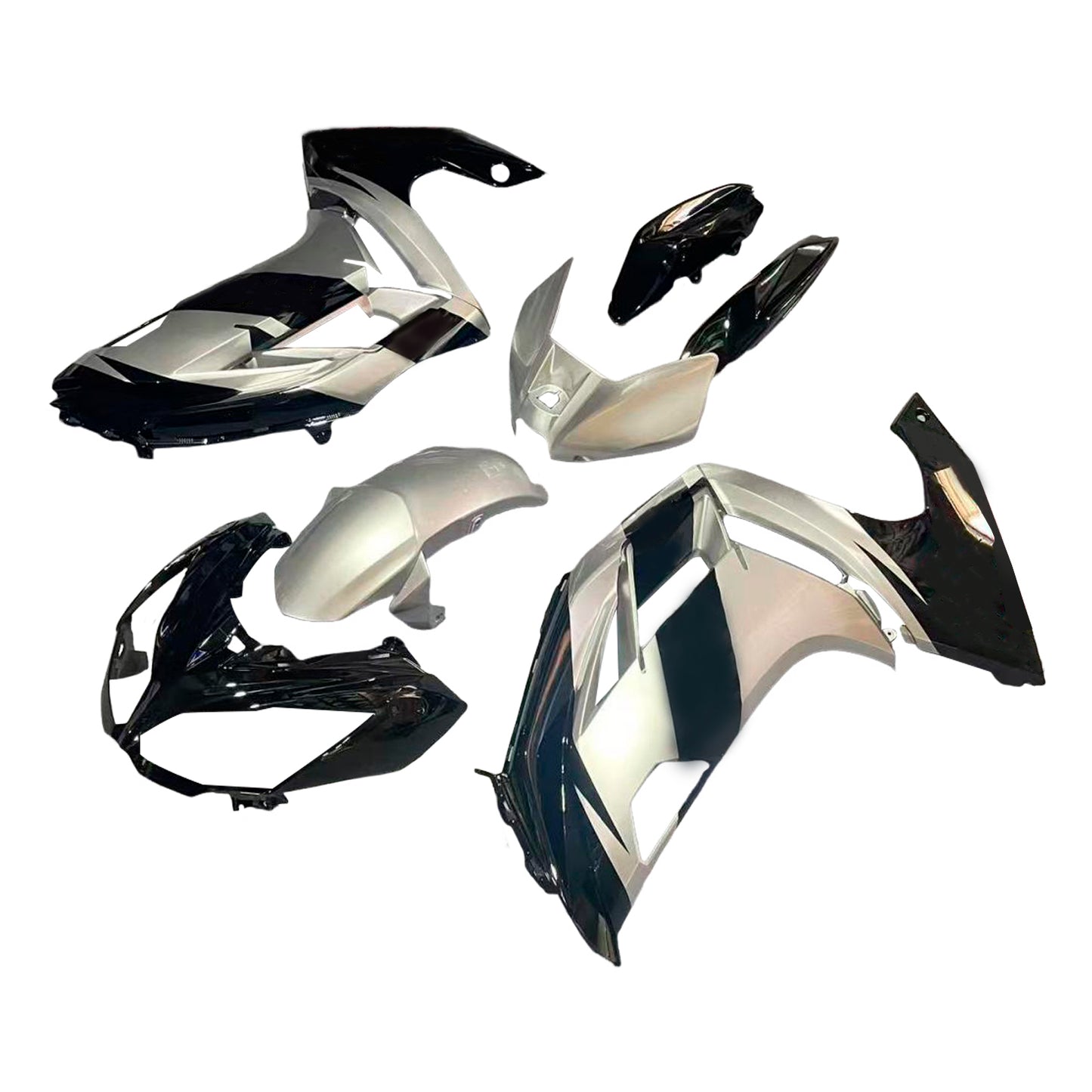 Amotopart 2012-2016 kit di spostamento a sliver kawasaki ninja 650