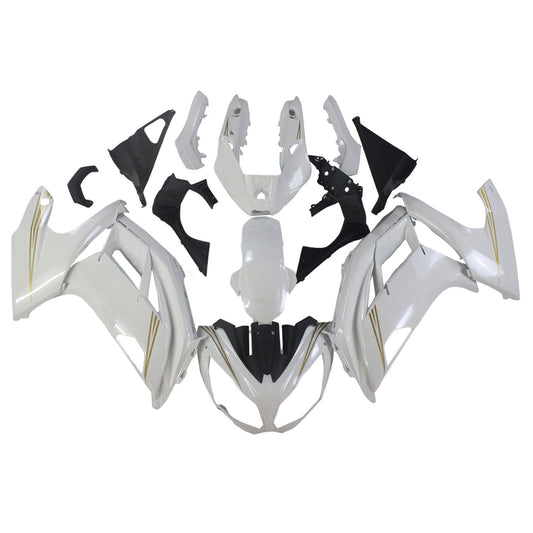 Amotopart 2012-2016 Kawasaki ninja 650 kit di paura bianca