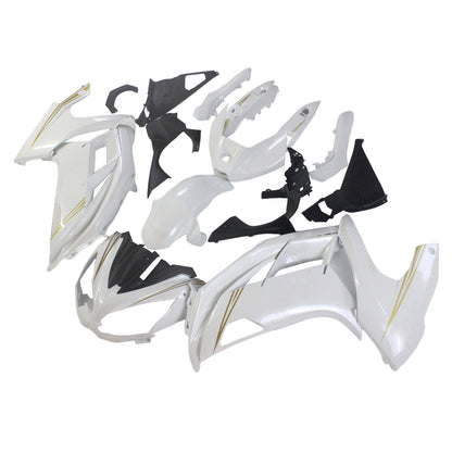 Amotopart 2012-2016 Kawasaki ninja 650 kit di paura bianca