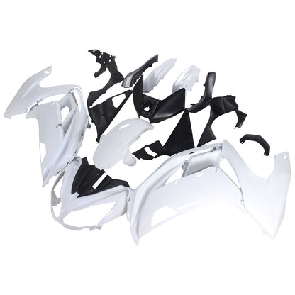 Amotopart 2012-2016 Kawasaki Ninja 650 Wei? Kit di rivestimento a colori