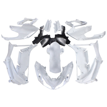 Amotopart 2012-2016 Kawasaki Ninja 650 Wei? Kit di rivestimento a colori