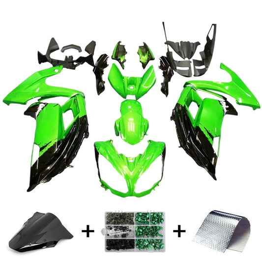 Amotopart Kawasaki ER6F/Ninja650 2012-2016 Kit carena Carrozzeria Plastica ABS
