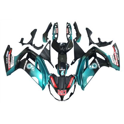 Amotopart Kawasaki ER6F/Ninja650 2012-2016 Kit carena Carrozzeria Plastica ABS