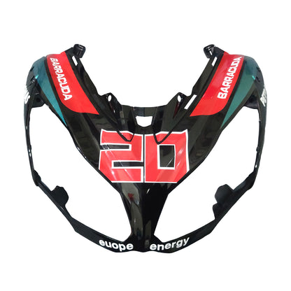 Amotopart Kawasaki ER6F/Ninja650 2012-2016 Kit carena Carrozzeria Plastica ABS