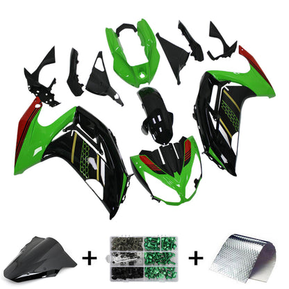2012-2016 Kawasaki ER6F/Ninja650 Kit carenatura iniezione Carrozzeria Plastica ABS