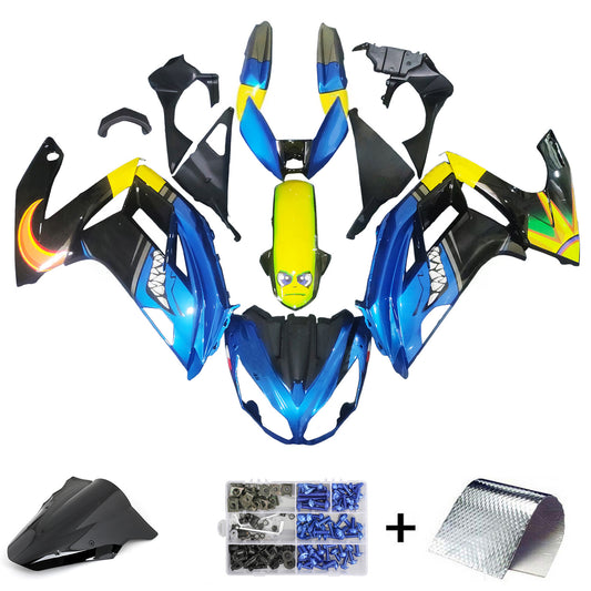 2012-2016 Kawasaki ER6F/Ninja650 Kit carenatura iniezione Carrozzeria Plastica ABS