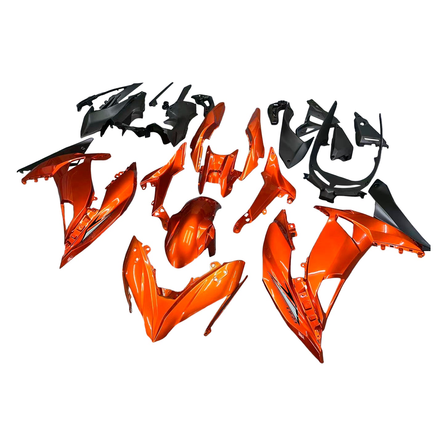 Kit Carena in Plastica per Kawasaki Ninja 650 ER-6F EX650 2017-2019 Generico
