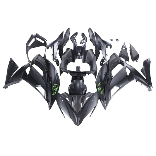 Amotopart Kawasaki ER6F/NINJA650R 2017-2019 Matt Black Fearing Kit