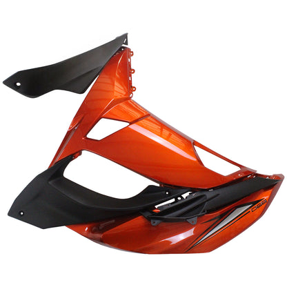 Amotopart Kawasaki ER6F/NINJA650R 2017-2019 Kit di spostamento arancione lucido