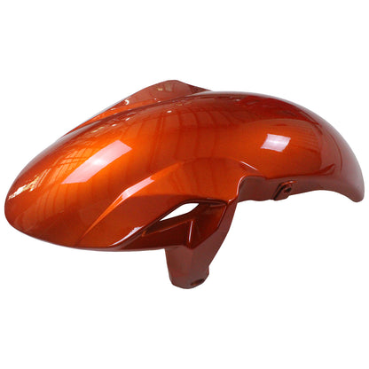 Amotopart Kawasaki ER6F/NINJA650R 2017-2019 Kit di spostamento arancione lucido