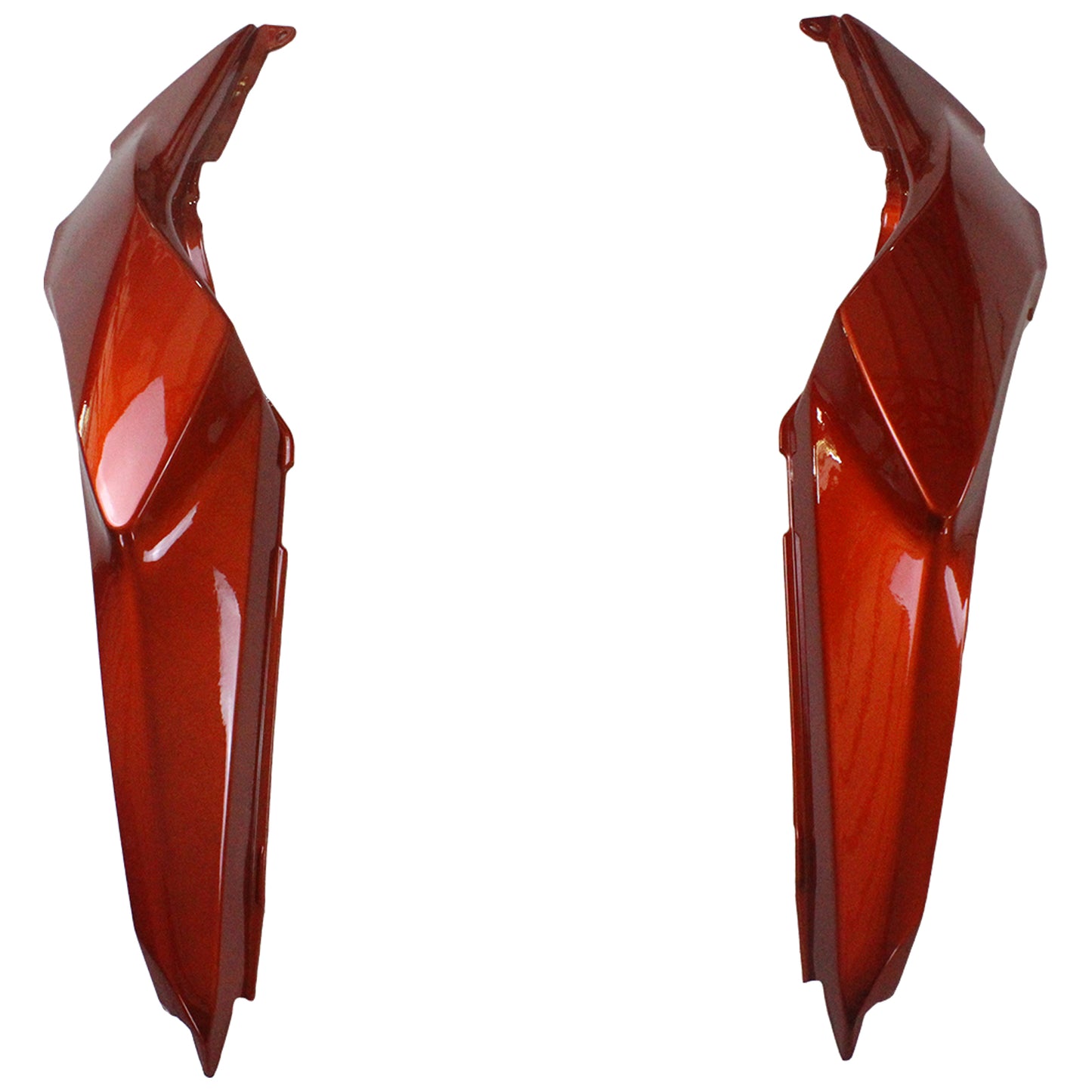 Amotopart Kawasaki ER6F/NINJA650R 2017-2019 Kit di spostamento arancione lucido