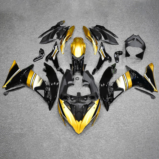 Amotopart Kawasaki ER6F/Ninja650R 2017-2019 Kit carena Carrozzeria Plastica ABS