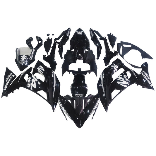 Amotopart Kawasaki ER6F/Ninja650R 2017-2019 Kit carena Carrozzeria Plastica ABS