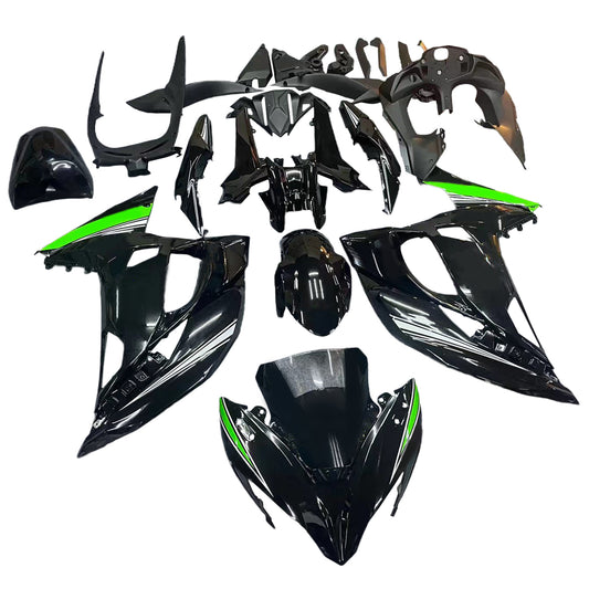 Amotopart Kawasaki ER6F/Ninja650R 2017-2019 Kit carena Carrozzeria Plastica ABS
